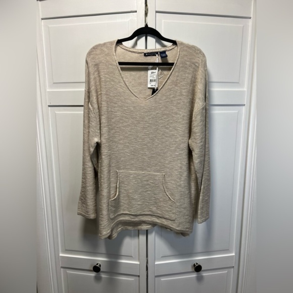 NWT ARCHITECT WOMAN Sweater With Kangaroo Pocket Size Women’s 2X Color T…